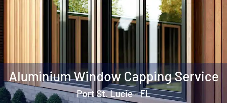 Aluminium Window Capping Service Port St. Lucie - FL