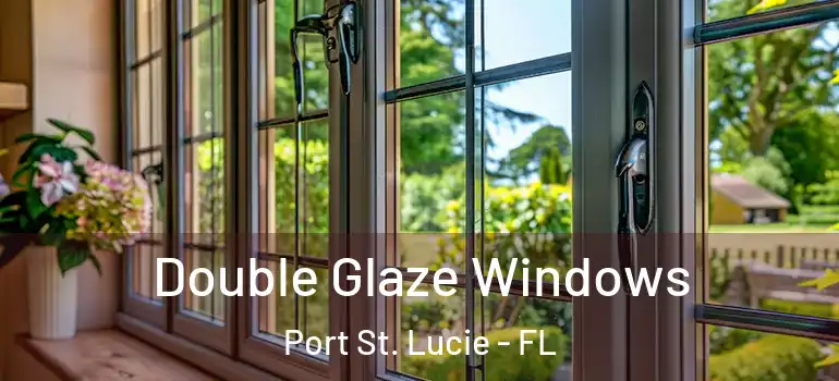 Double Glaze Windows Port St. Lucie - FL