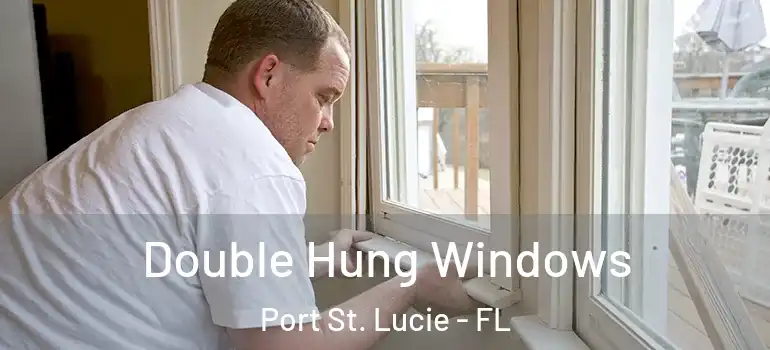Double Hung Windows Port St. Lucie - FL