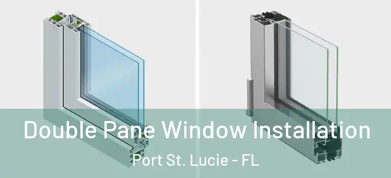 Double Pane Window Installation Port St. Lucie - FL