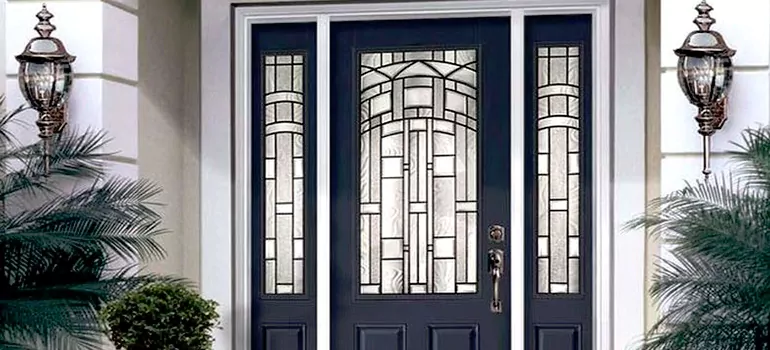 Stained Glass Door Panels in Port St. Lucie, FL