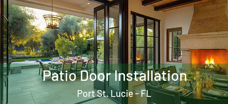 Patio Door Installation Port St. Lucie - FL