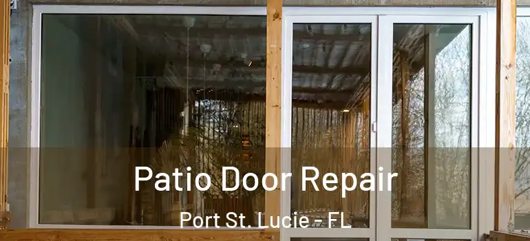Patio Door Repair Port St. Lucie - FL