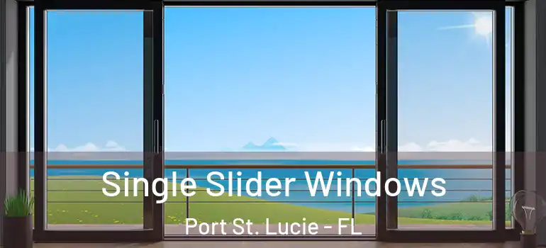 Single Slider Windows Port St. Lucie - FL