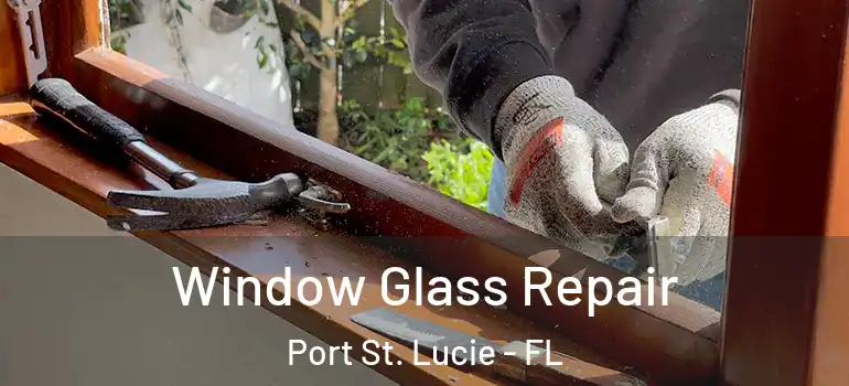 Window Glass Repair Port St. Lucie - FL