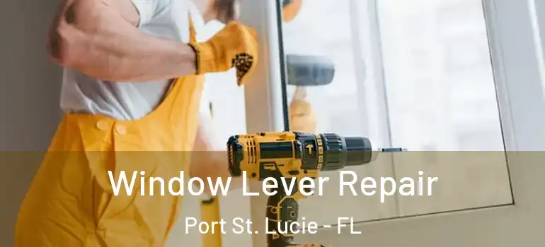 Window Lever Repair Port St. Lucie - FL